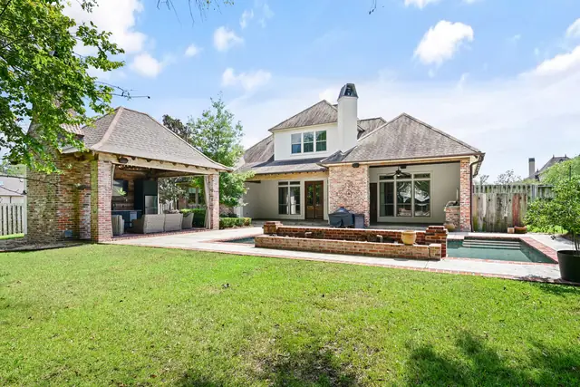 Lap pool and detached cabana